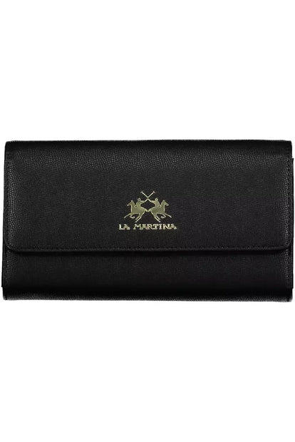 Black Polyethylene Women Wallet