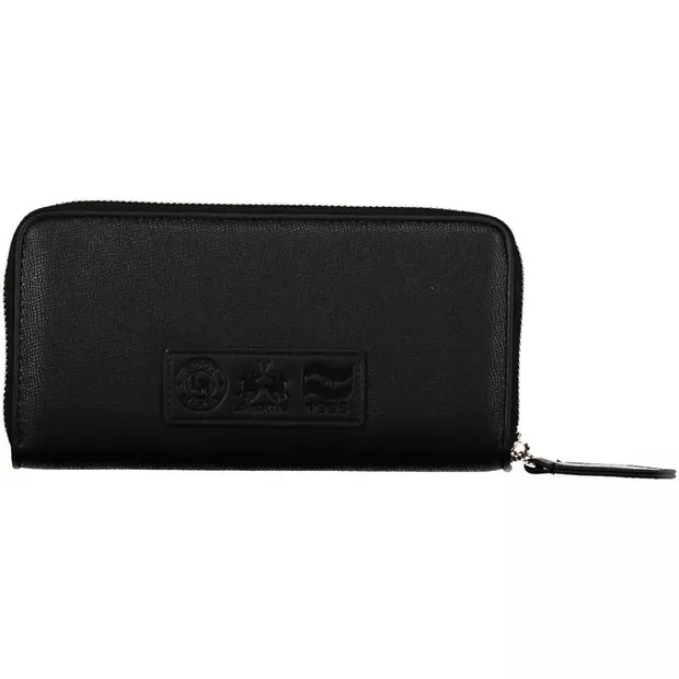 Black Polyethylene Women Wallet