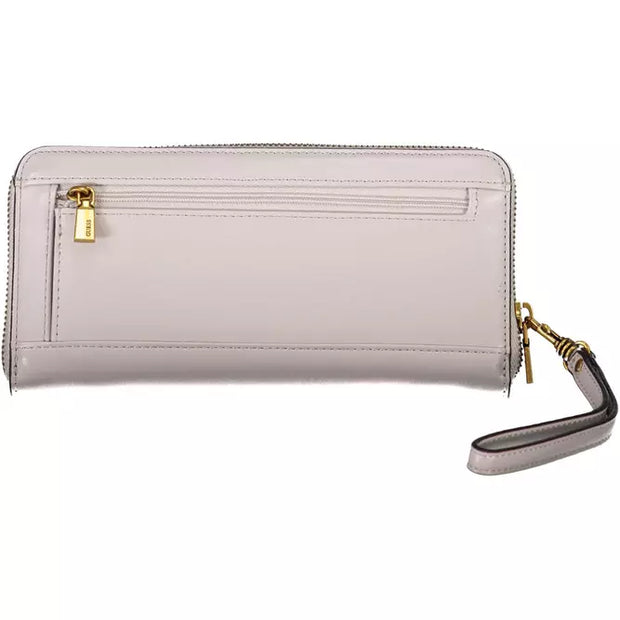 Gray Polyethylene Women Wallet