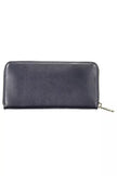 Blue Leather Women Wallet