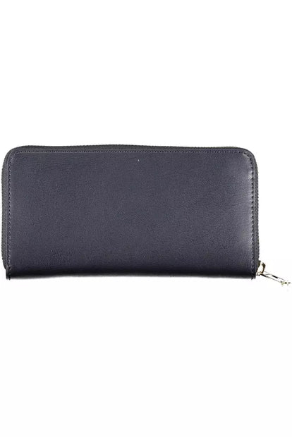 Blue Polyethylene Women Wallet