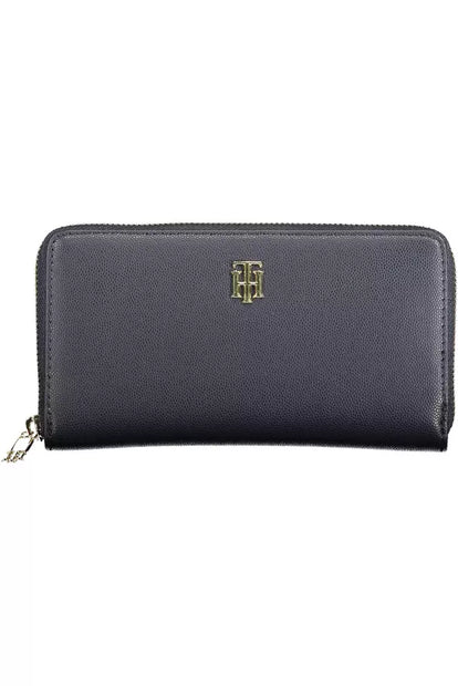 Blue Polyethylene Women Wallet