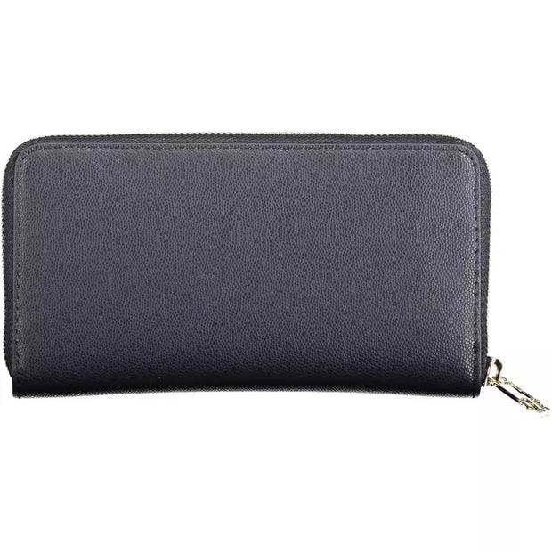 Blue Polyethylene Women Wallet