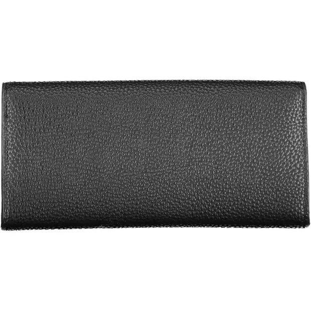 Black Polyethylene Women Wallet