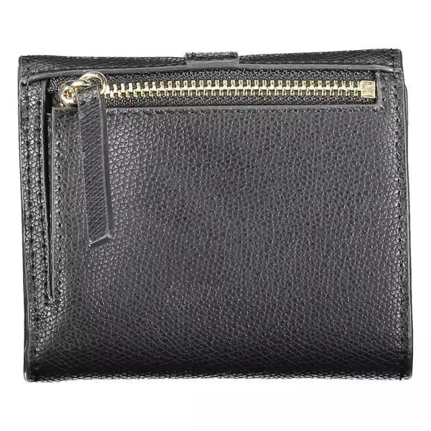 Black Polyethylene Women Wallet