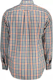 Green Cotton Men Shirt