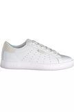 White Leather Women Sneaker