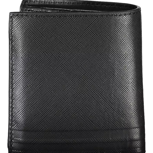 Black Leather Men Wallet