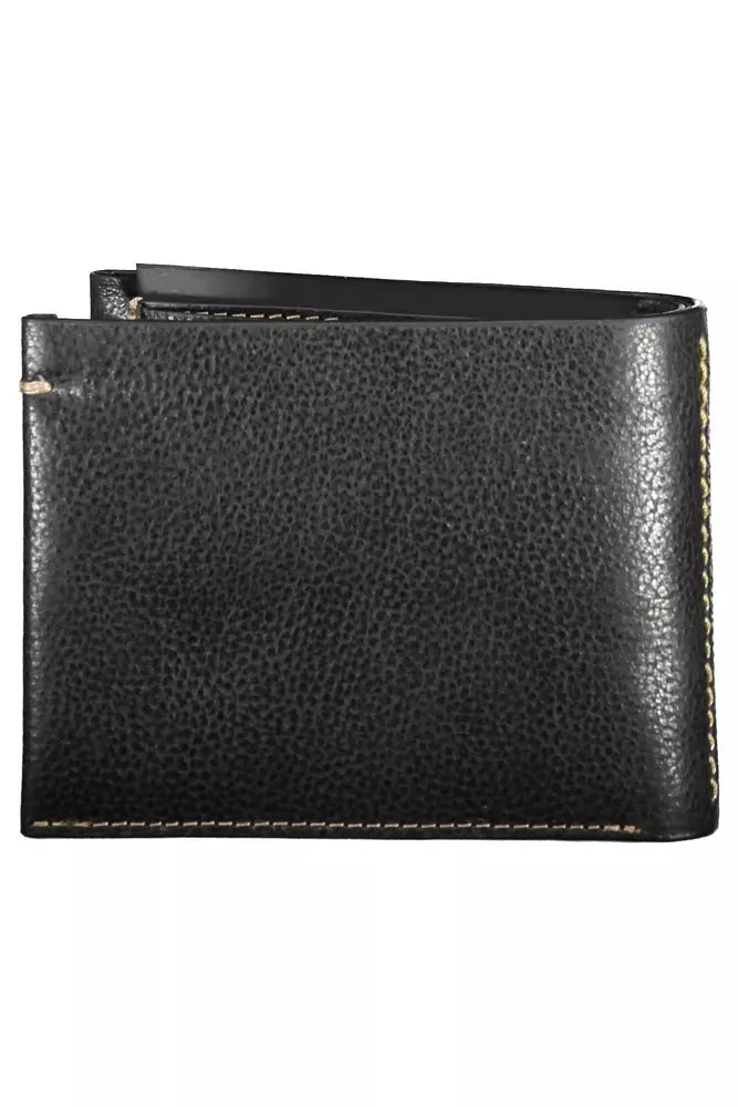 Black Leather Men Wallet