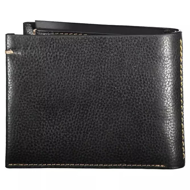 Black Leather Men Wallet