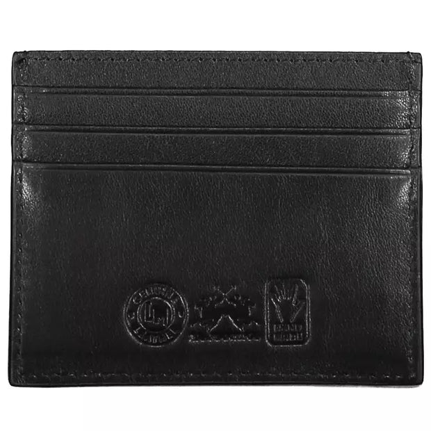 Black Leather Men Wallet