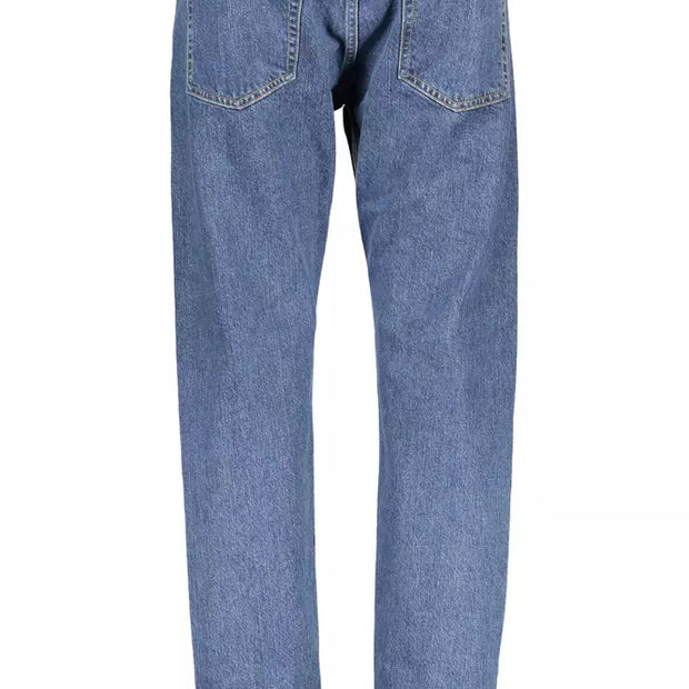 Blue Cotton Men Jeans