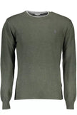 Green Wool Men Sweater