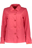 Red Cotton Women Jacket