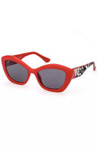 Red Injected Plastic Women Sunglass