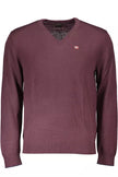 Red Wool Men Sweater