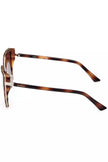 Brown Injected Women Sunglasses