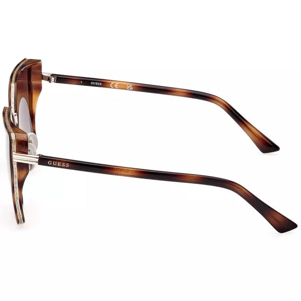 Brown Injected Women Sunglasses