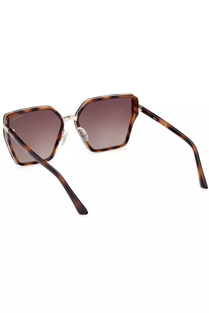 Brown Injected Women Sunglasses