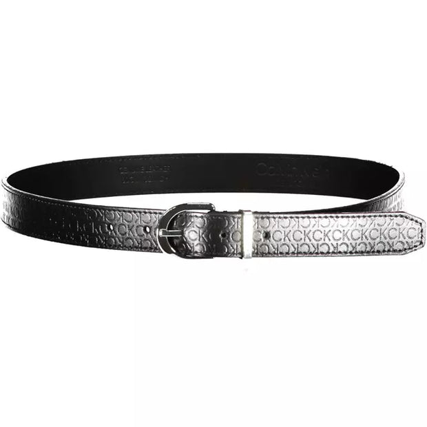 Black Leather Women Belt