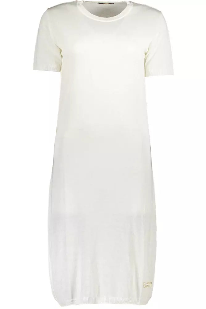 White Viscose Women Dress