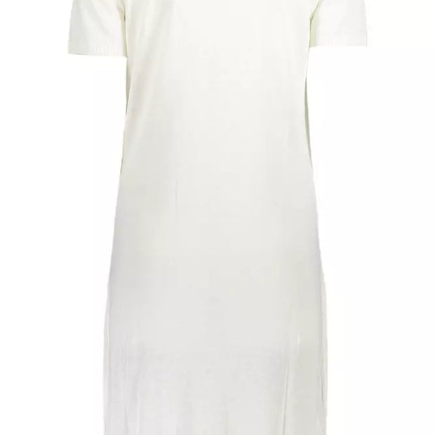 White Viscose Women Dress