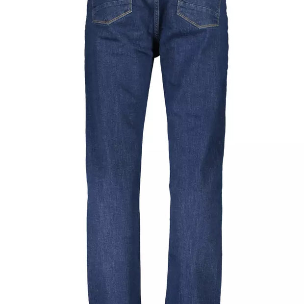 Blue Cotton Men Jeans