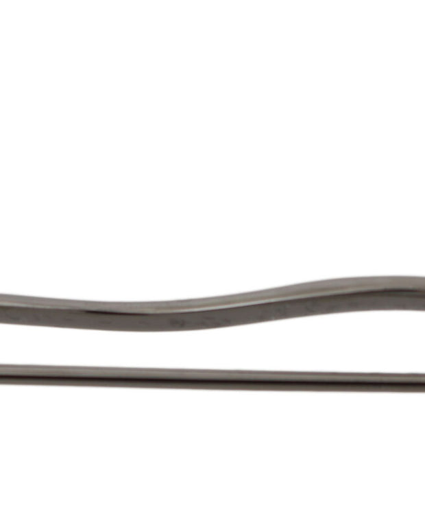 Silver Brass Crystal Spilla Serpente Brooch Pin