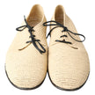 Chic Beige Derby Lace-Up Casual Men's Shoes