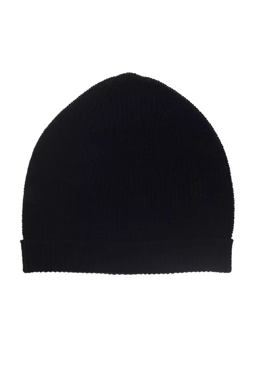 Blue Merino Wool Men's Cap