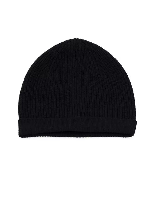Blue Merino Wool Men's Cap
