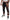 Black Orange Star Trousers Sport Pants