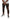 Gray Silk Baroque Crown Trousers Sport Pants