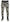 Black White Cotton Trousers Sport Pants