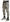 Black White Cotton Trousers Sport Pants