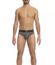 Gray Cotton Men Underwear Trio Pack