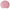 Pink Calfskin Leather Round Logo Print Hand Mirror Holder