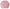 Pink Calfskin Leather Round Logo Print Hand Mirror Holder