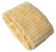 Yellow Polyester Mohair Fiber Neck Wrap Scarf