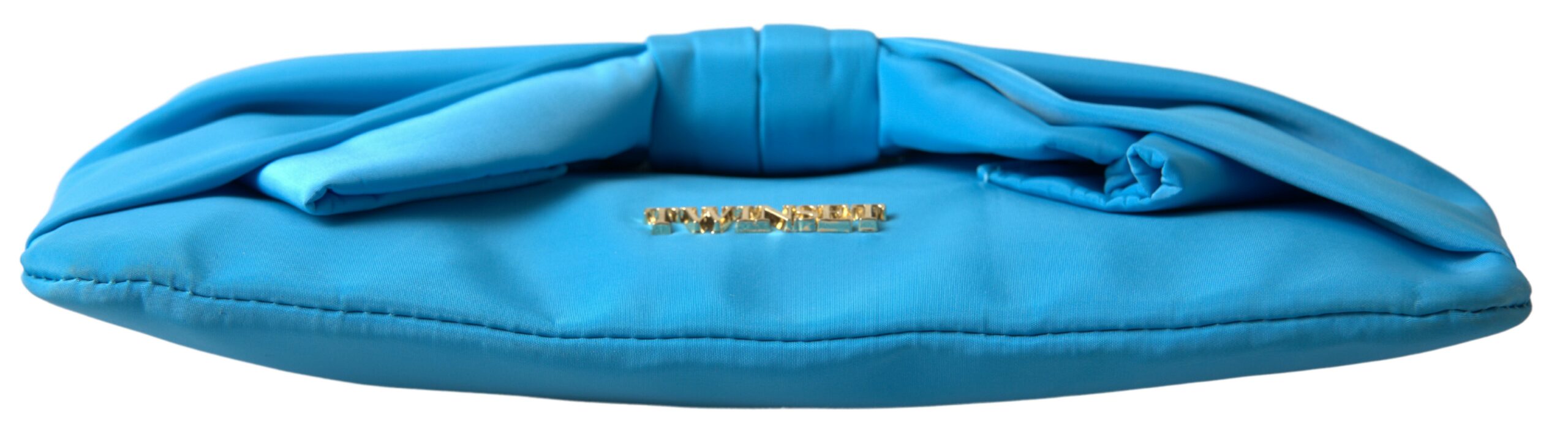 Elegant Silk Clutch with Bow Accent