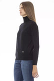 Black Wool Women Sweater