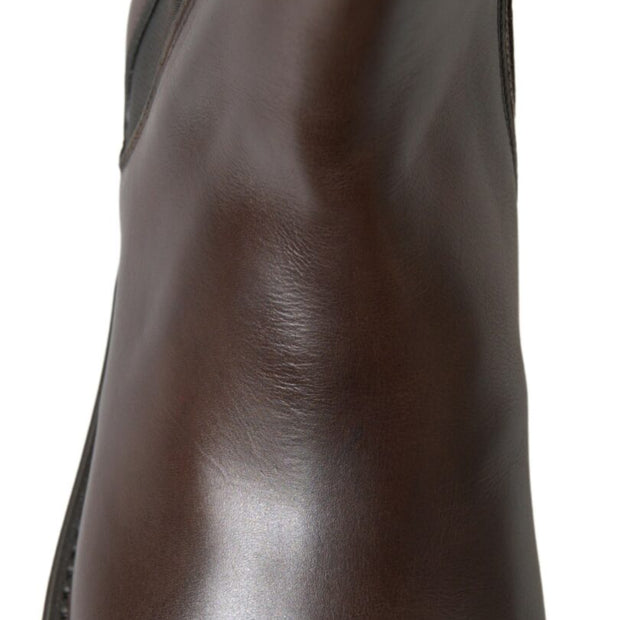 Elegant Leather Chelsea Boots