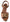 Brown Leather AMORE Wedges Sandals Shoes