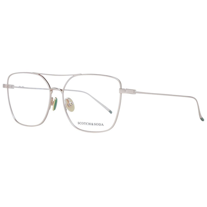 Gold Women Glasses Frame