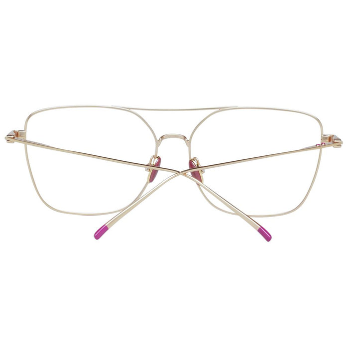 Gold Women Glasses Frame