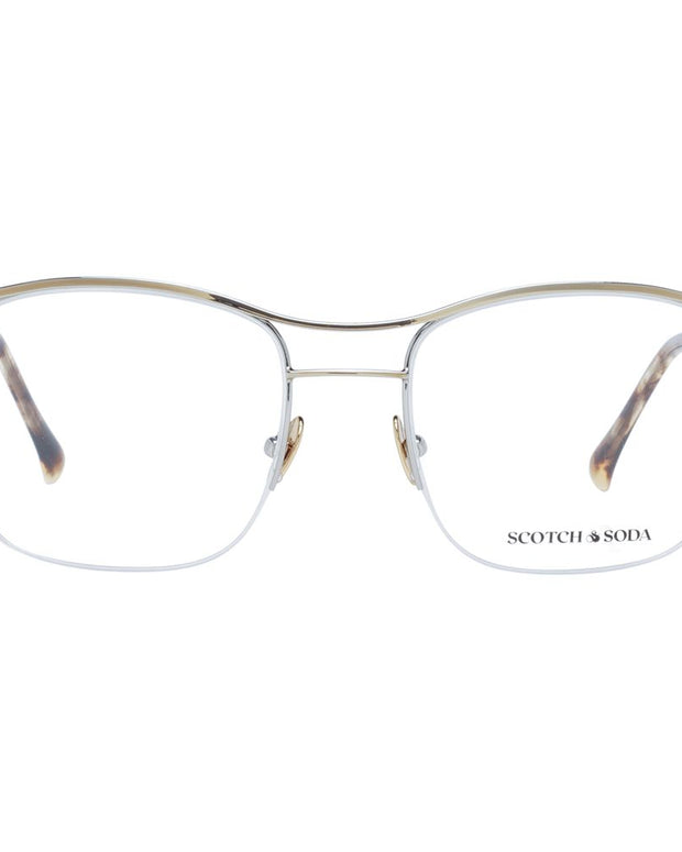 Silver Men Glasses Frame