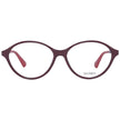 Burgundy Plastic Glasses (Frames)