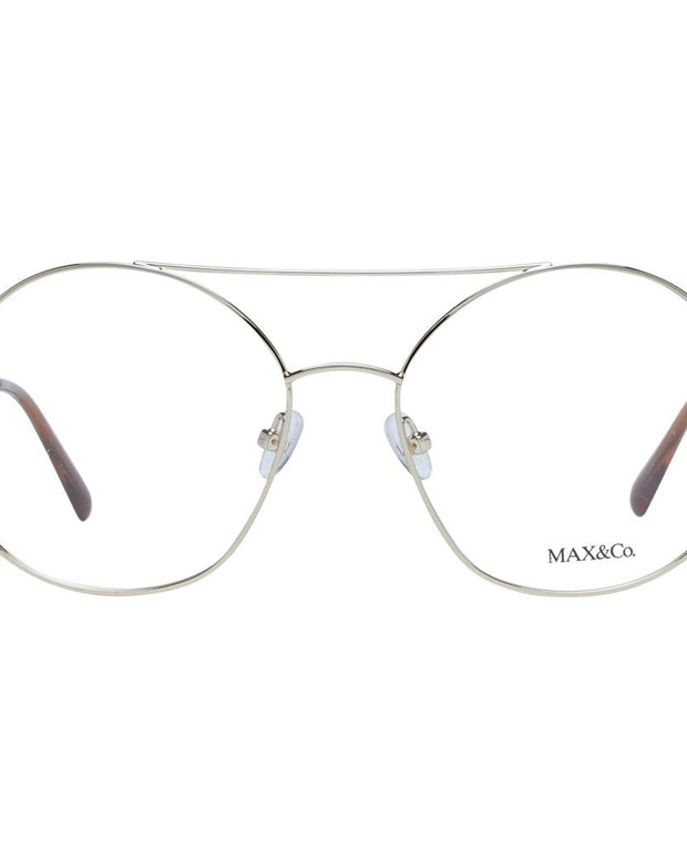 Gold Women Glasses Frame