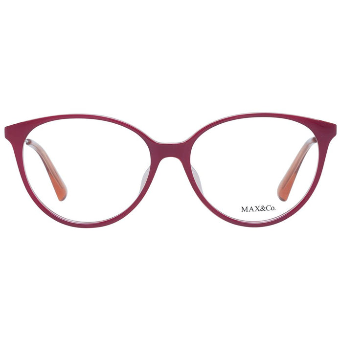 Burgundy Women Glasses Frame