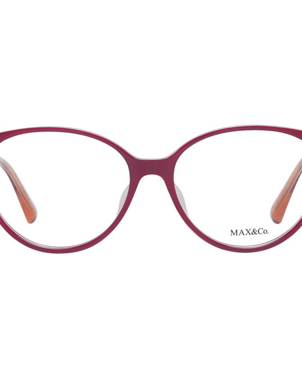 Burgundy Women Glasses Frame